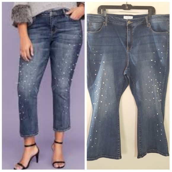 lane bryant pearl jeans